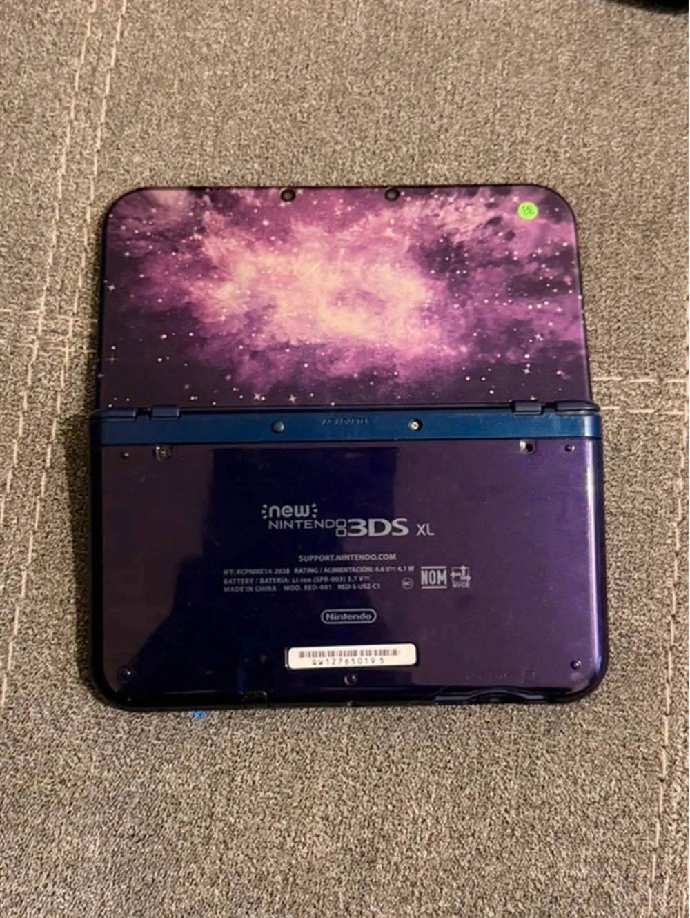 “New” Galaxy 3DS XL (Customized)